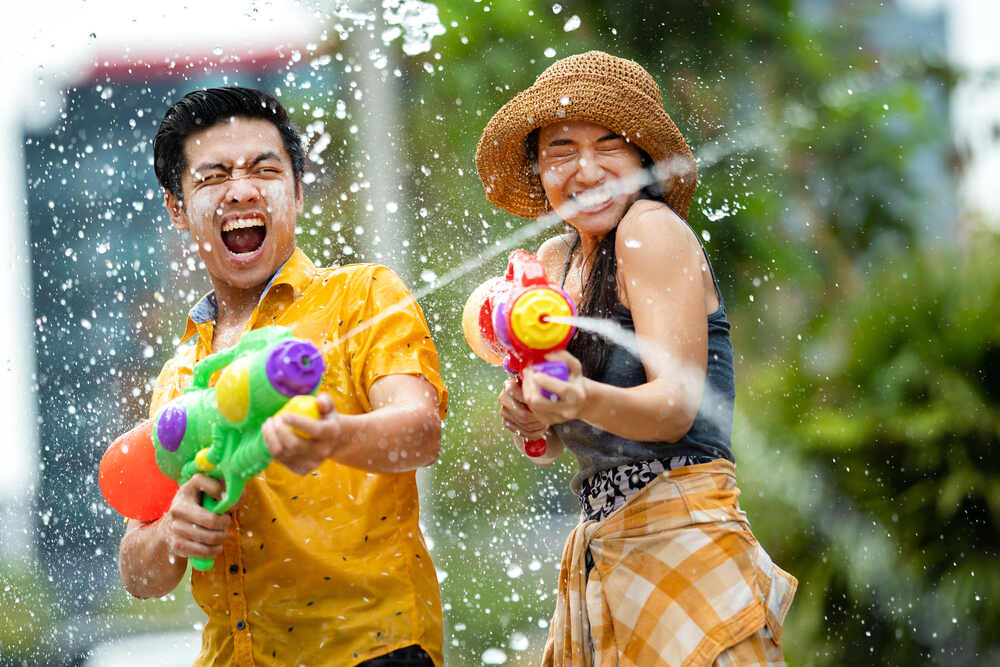 Plan a long-stay beach vacation for Songkran celebrations 